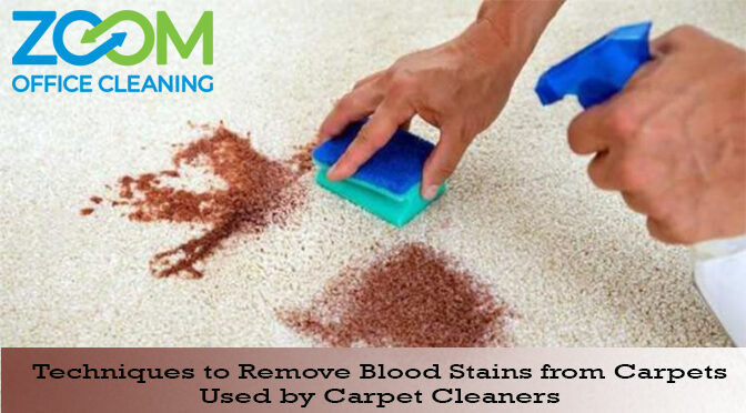 Techniques to Remove Blood Stains from Carpets Used by Carpet Cleaners